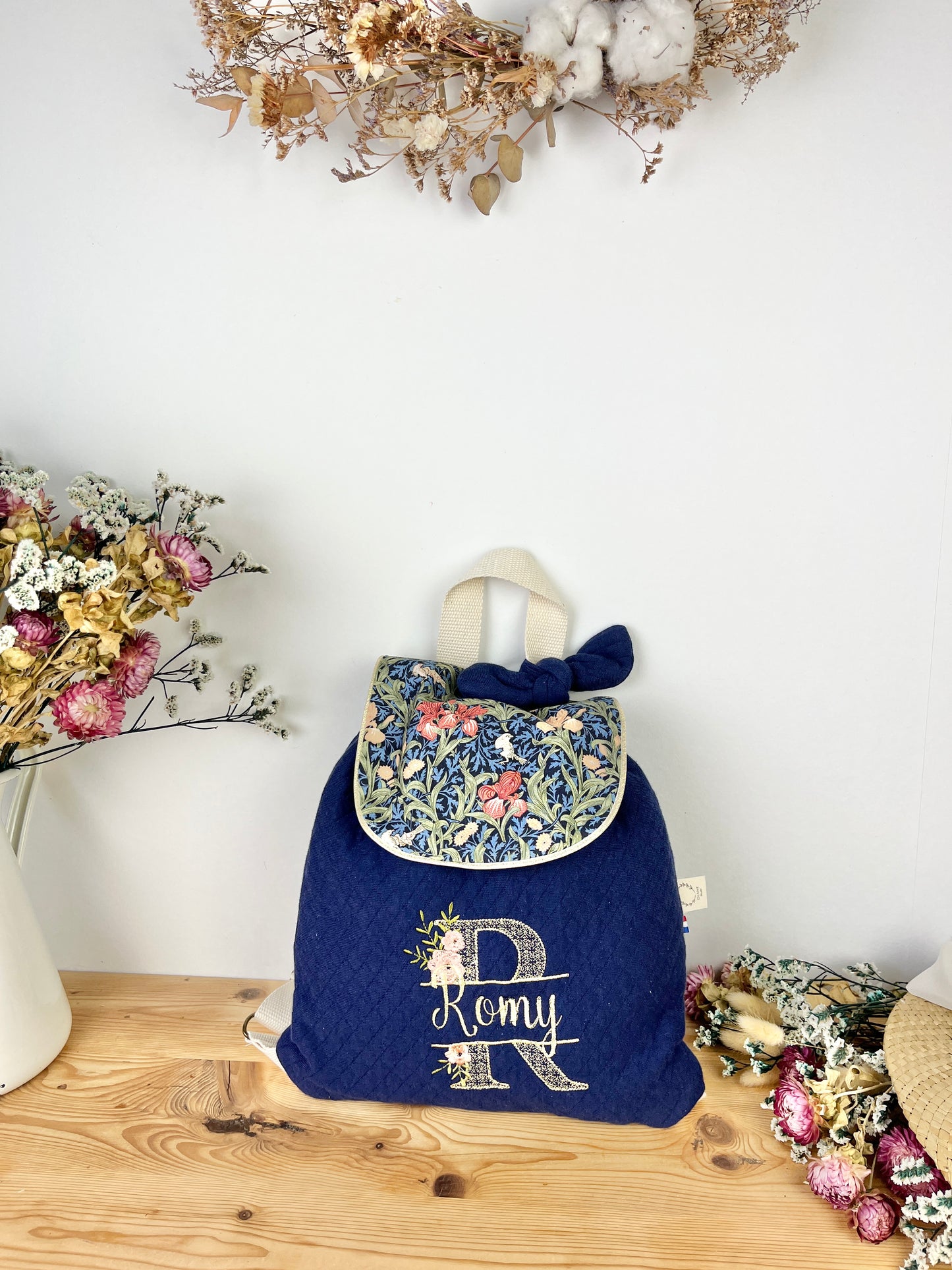 The Eglantine backpack is 100% customizable.