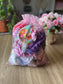 400 g de petites chutes de tissus pour patchwork, boucles d'oreilles, barettes, appliqués