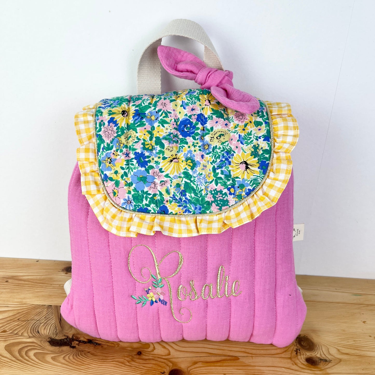 The Eglantine backpack is 100% customizable.