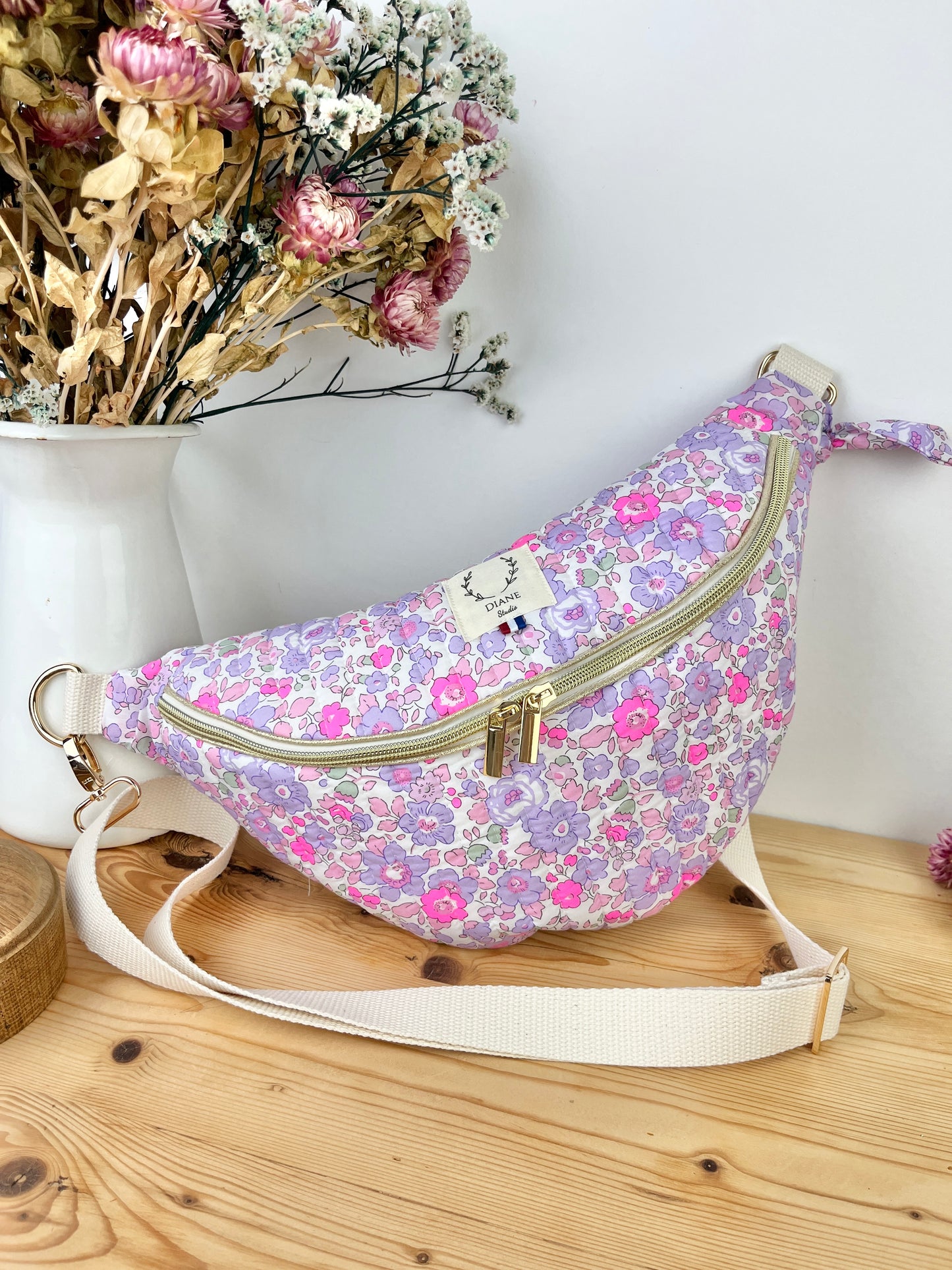 The embroidered fanny pack - made to order