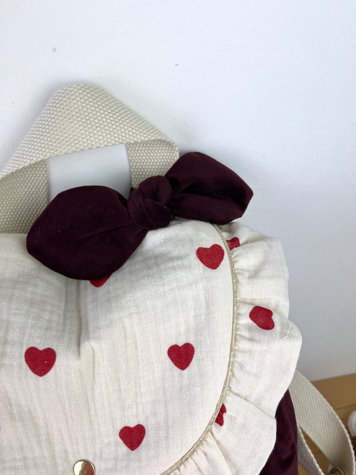 Ensemble : sac à dos Eglantine, couverture enfant personnalisable