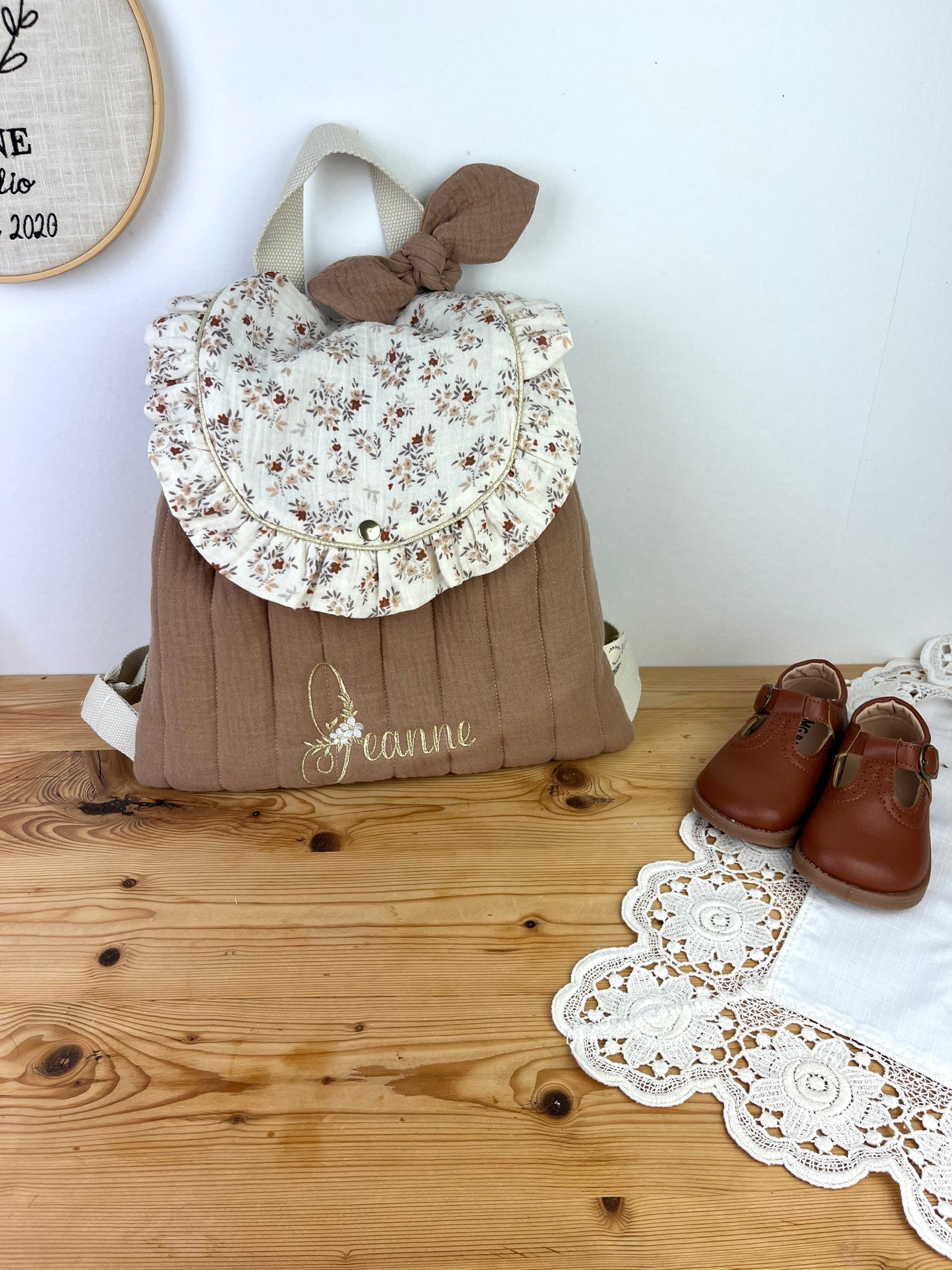 Le sac à dos Églantine 100% personnalisable