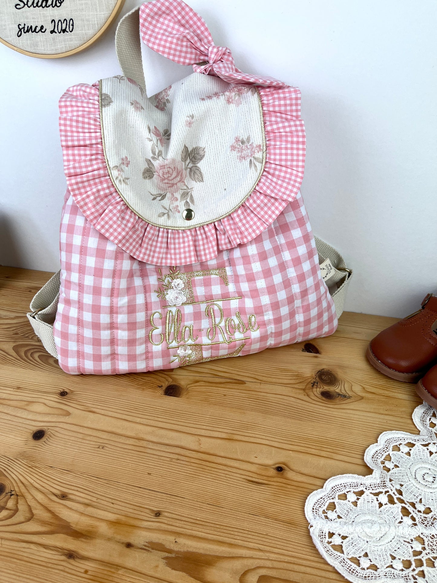 Le sac à dos Églantine 100% personnalisable