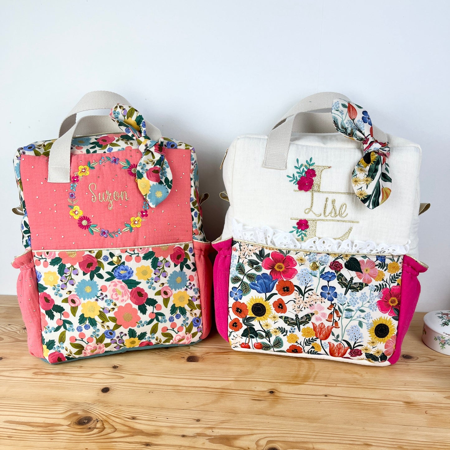 The Ombeline children's backpack is 100% customizable.