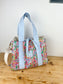 Set: Aurore handbag and flat clutch 