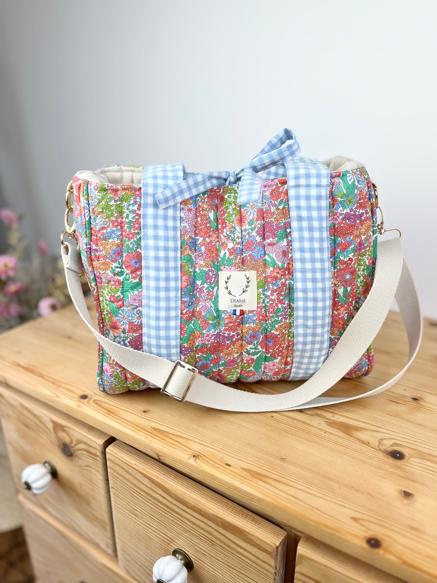 Set: Aurore handbag and flat clutch 