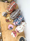 Set: toiletry bag and scrunchie of your choice 
