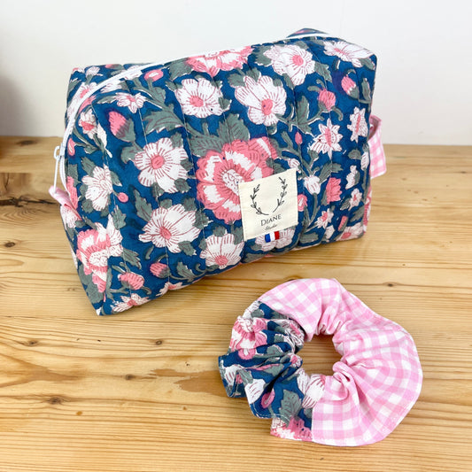 Colette Neha toiletry bag and her scrunchie