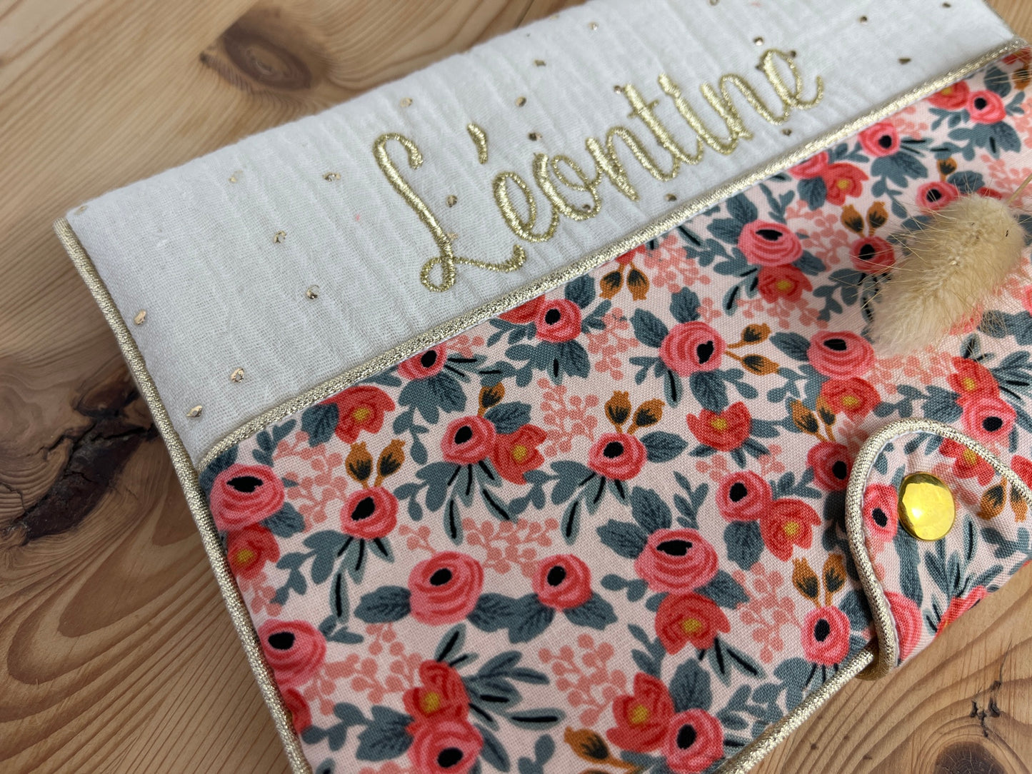 Chloé le protège carnet vertical 100% personnalisable