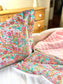 Nap set: Liberty of London blanket and pillowcase, 100% customizable