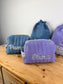Set: toiletry bag and embroidered pouch 