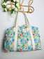 The 100% customizable ruffled diaper bag