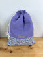 Set: toiletry bag and embroidered pouch 
