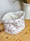 Children's double gauze pink neck warmer