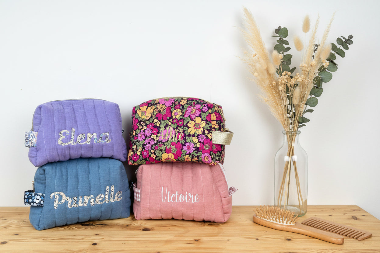 Colette la trousse  femme 100% personnalisable