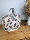 Félicie floral sherpa bag