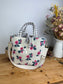 Félicie floral sherpa bag
