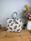 Félicie floral sherpa bag