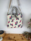 Félicie floral sherpa bag