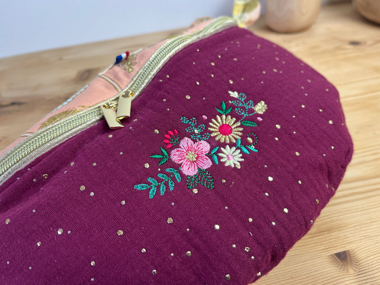 The embroidered fanny pack - made to order