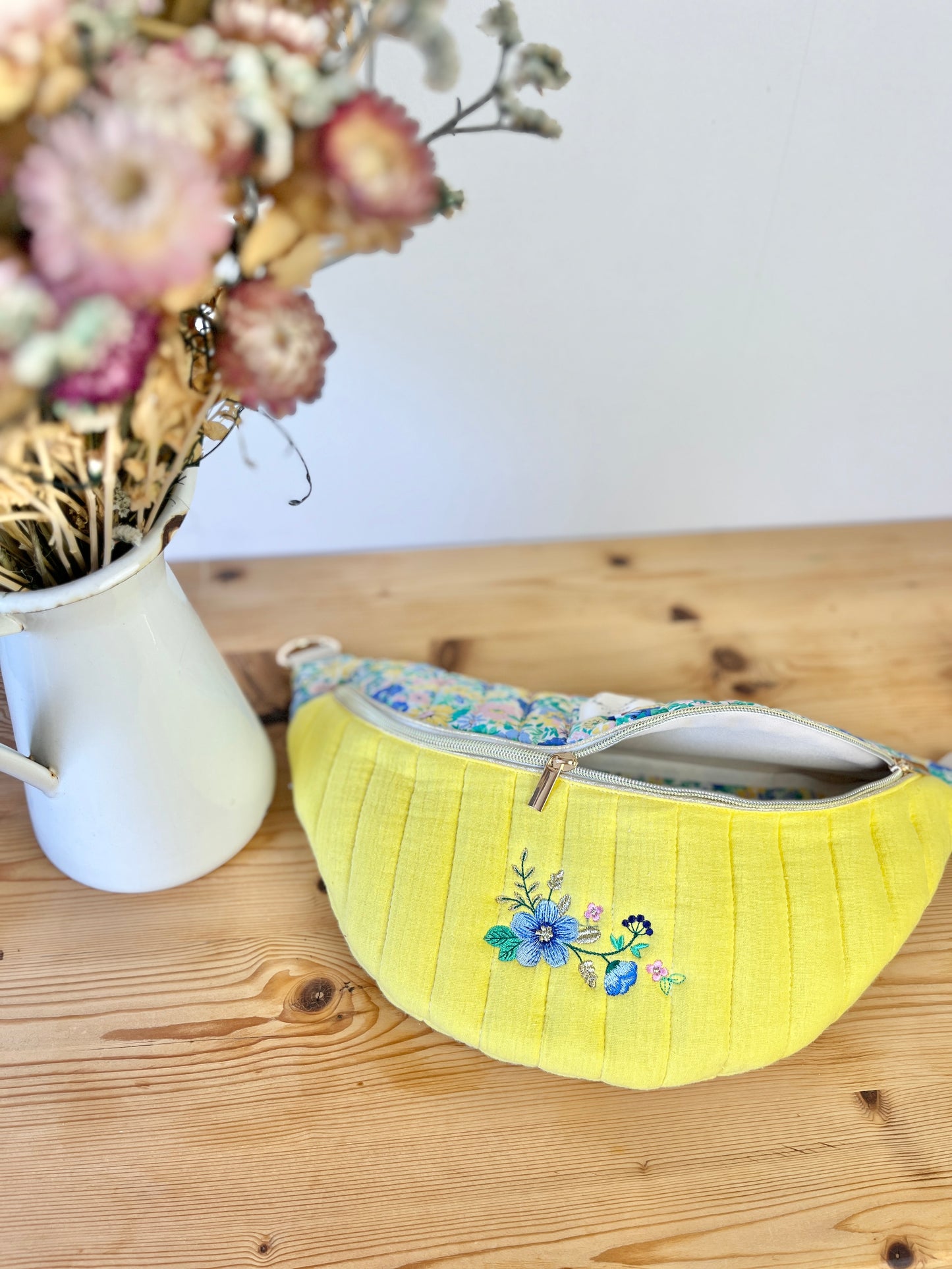 The embroidered fanny pack - made to order