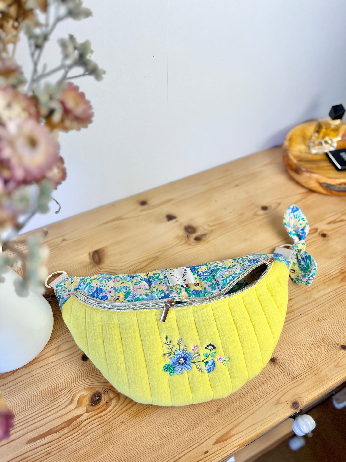 The embroidered fanny pack - made to order