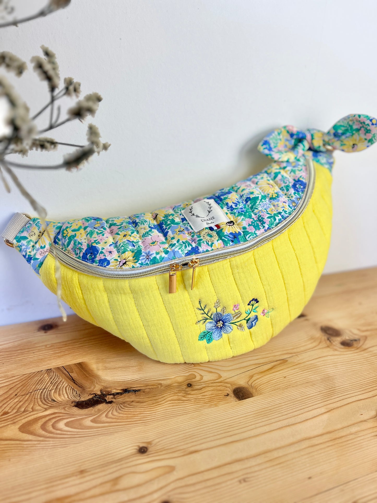 The embroidered fanny pack - made to order