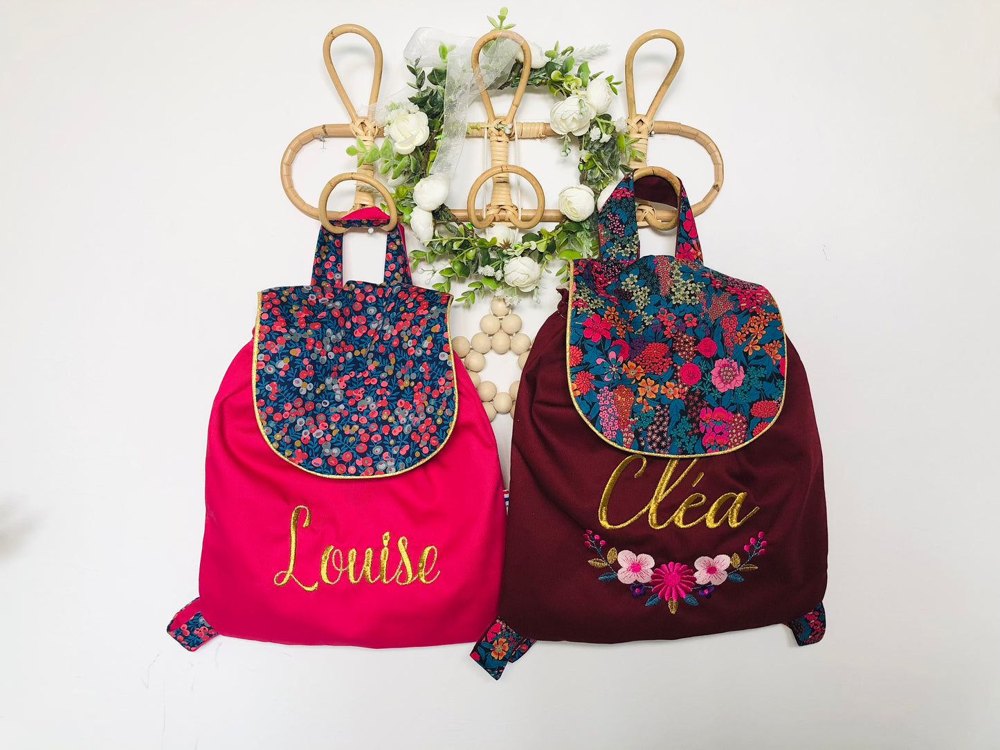 The Eglantine backpack is 100% customizable.