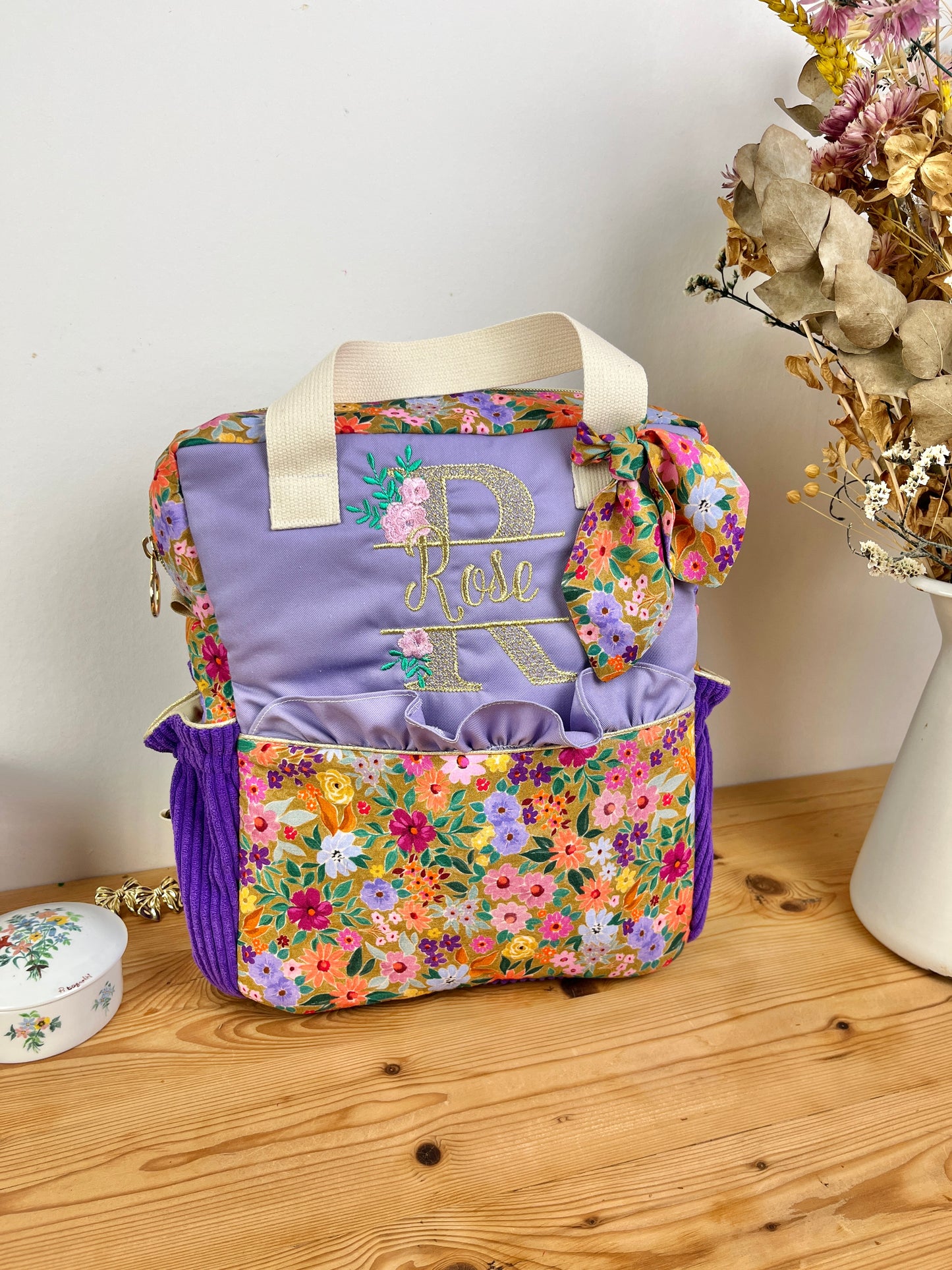 The Ombeline children's backpack is 100% customizable.