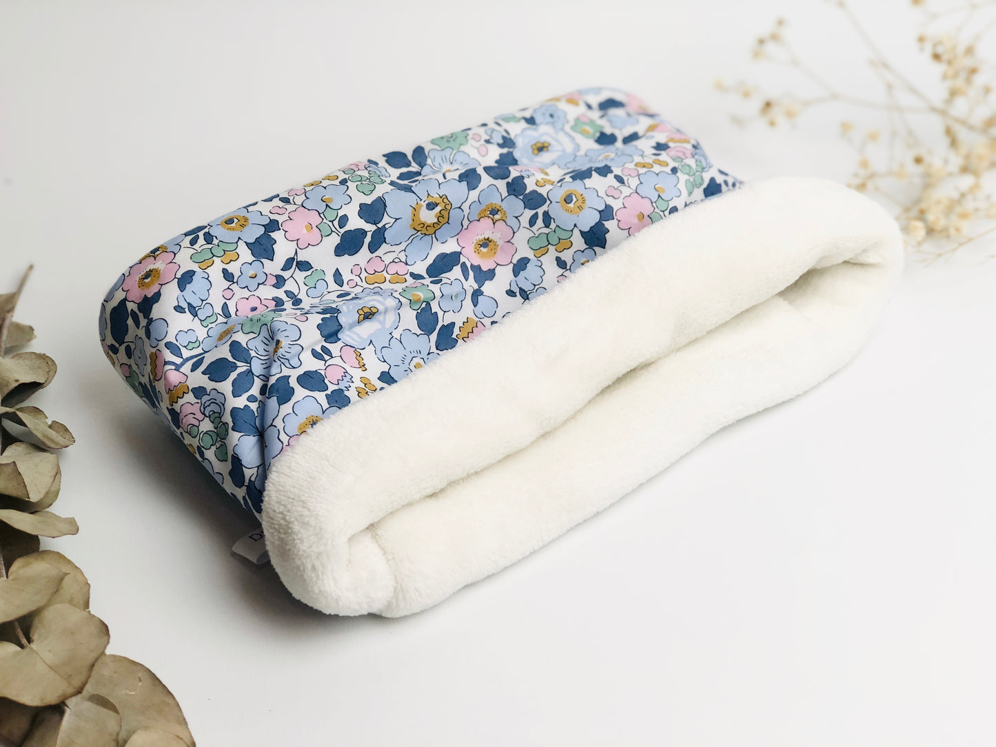 The Betsy denim neck warmer