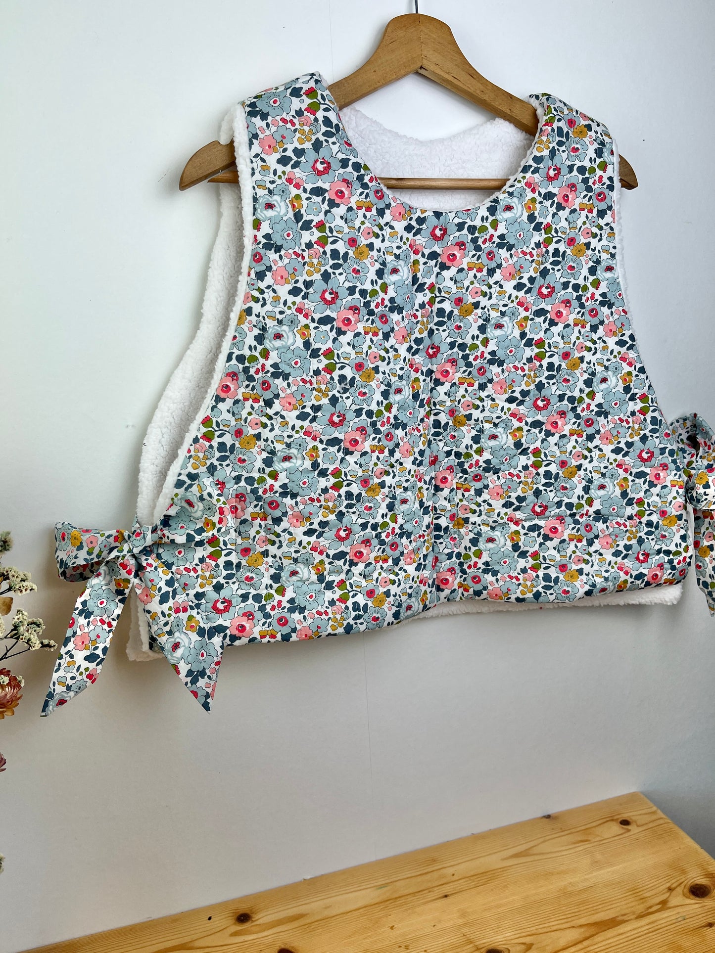 The Josephine Betsy porcelain and sherpa sweater