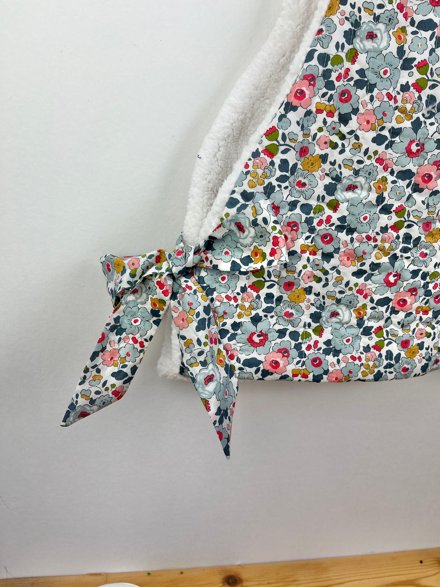 The Josephine Betsy porcelain and sherpa sweater