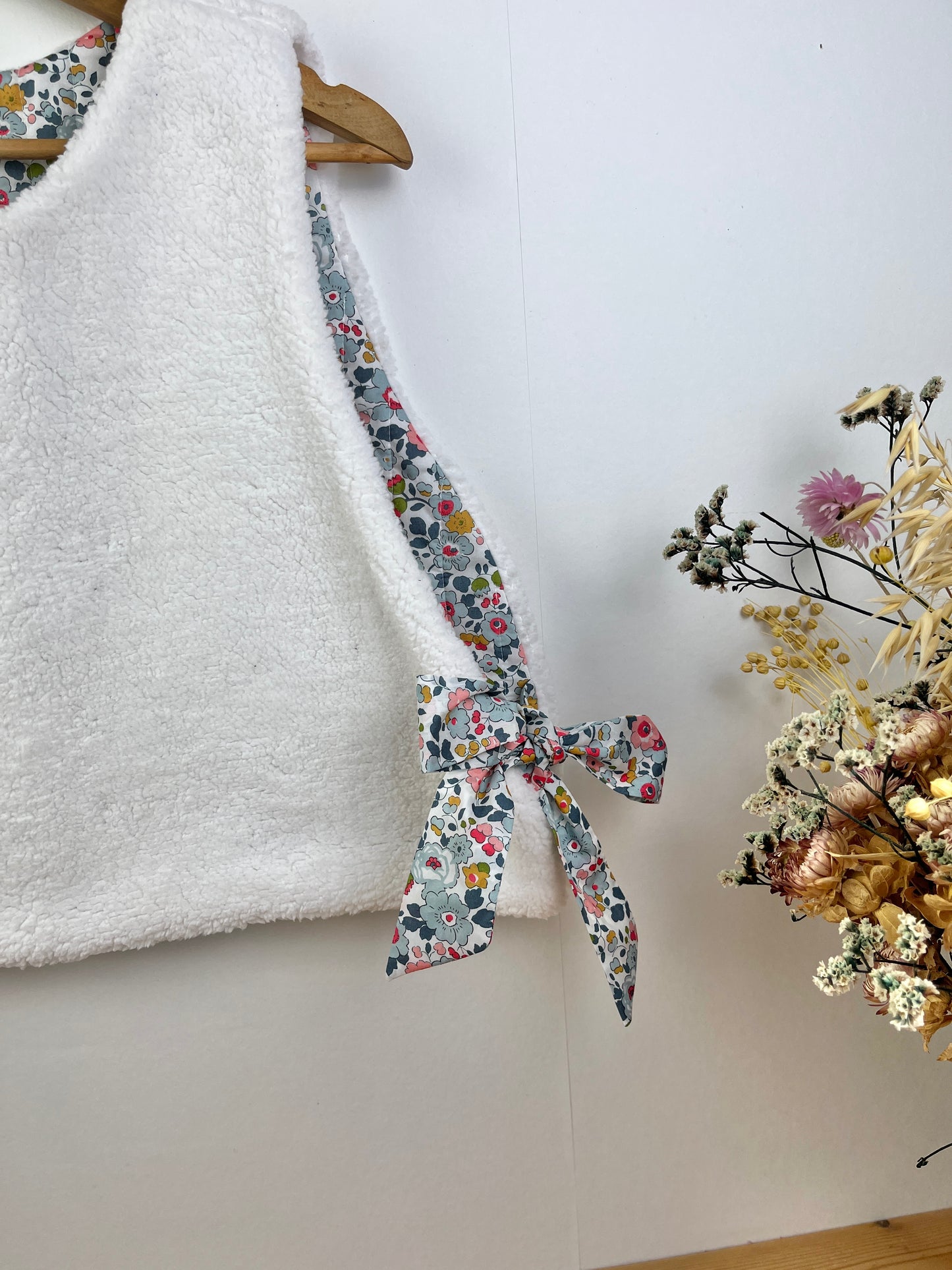 The Josephine Betsy porcelain and sherpa sweater