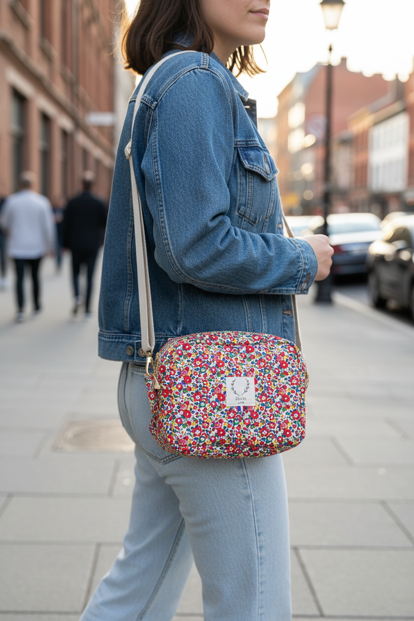 The Elisabeth shoulder bag is 100% customizable.