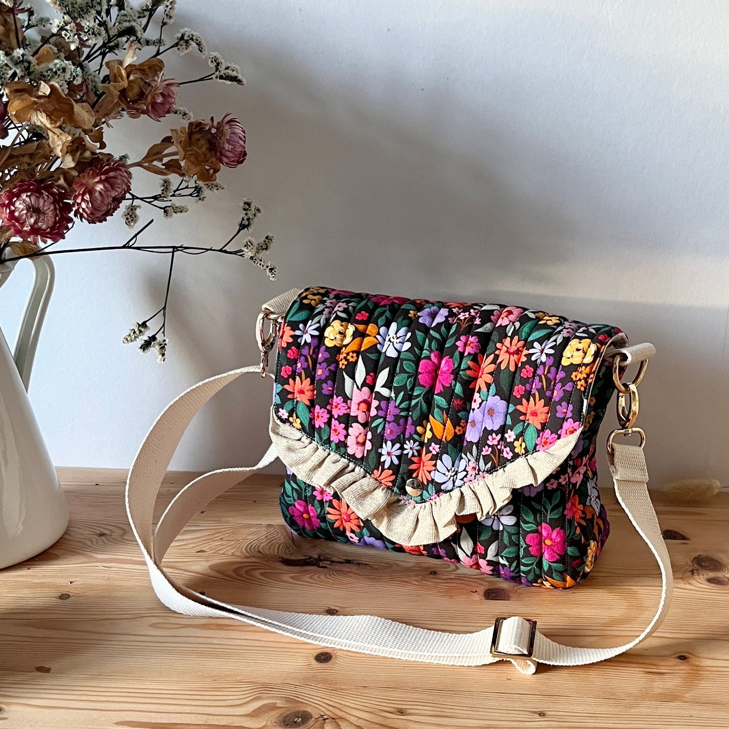 The Elise bag is 100% customizable