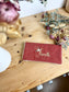 100% customizable embroidered family record book cover