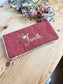 100% customizable embroidered family record book cover