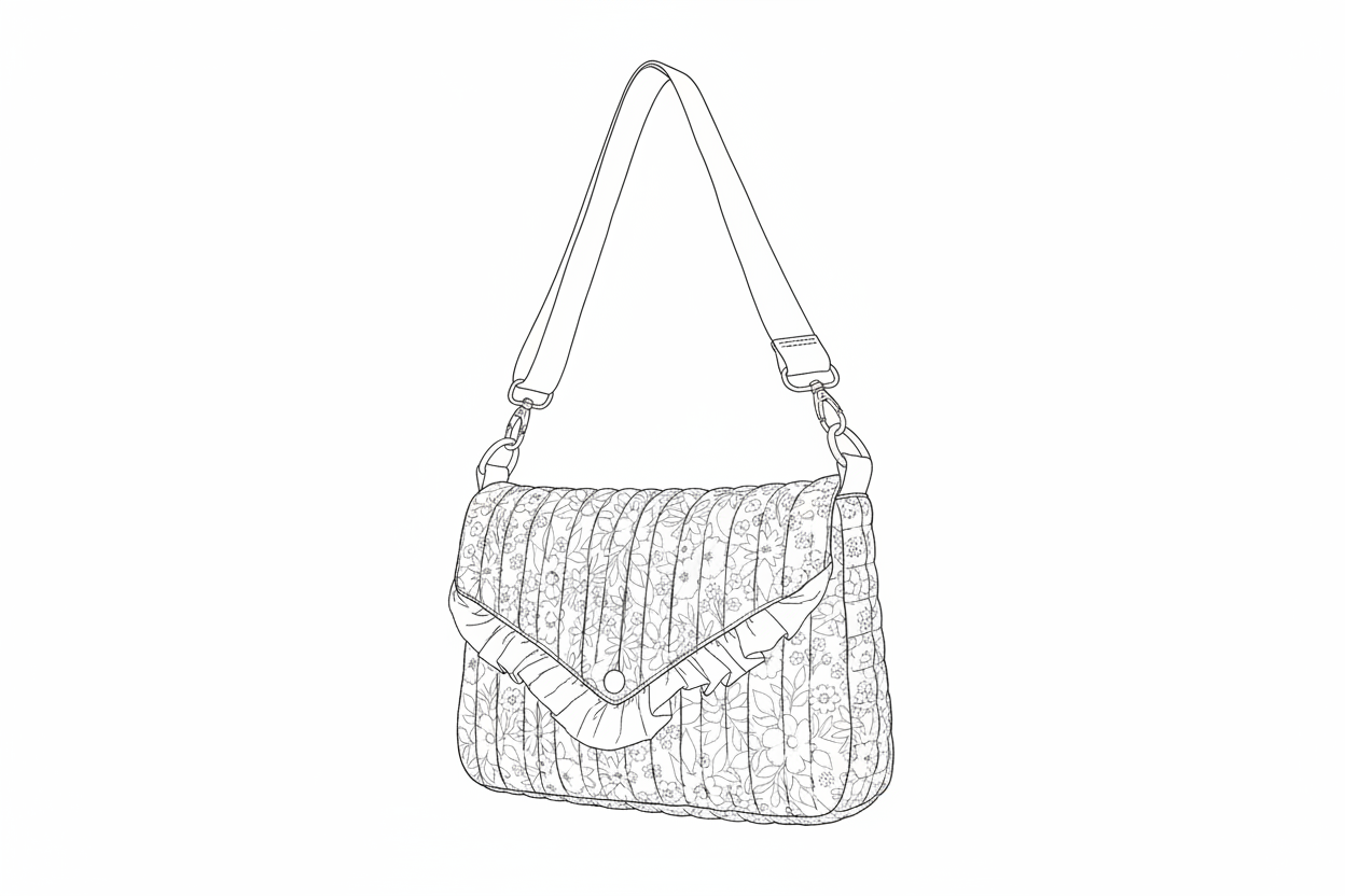 The Elise bag is 100% customizable