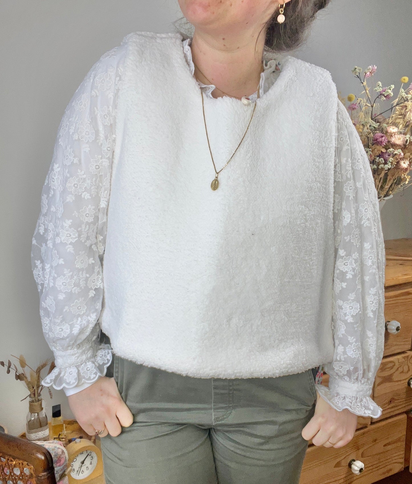 The Josephine sweater is 100% customizable