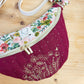 The embroidered fanny pack - made to order