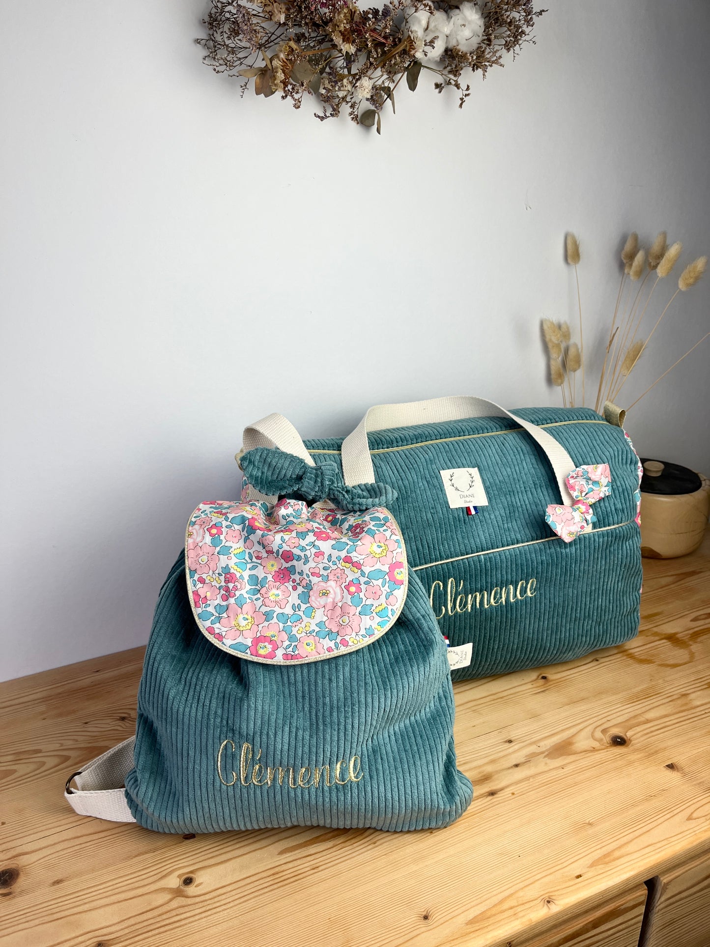 The Eglantine backpack is 100% customizable.
