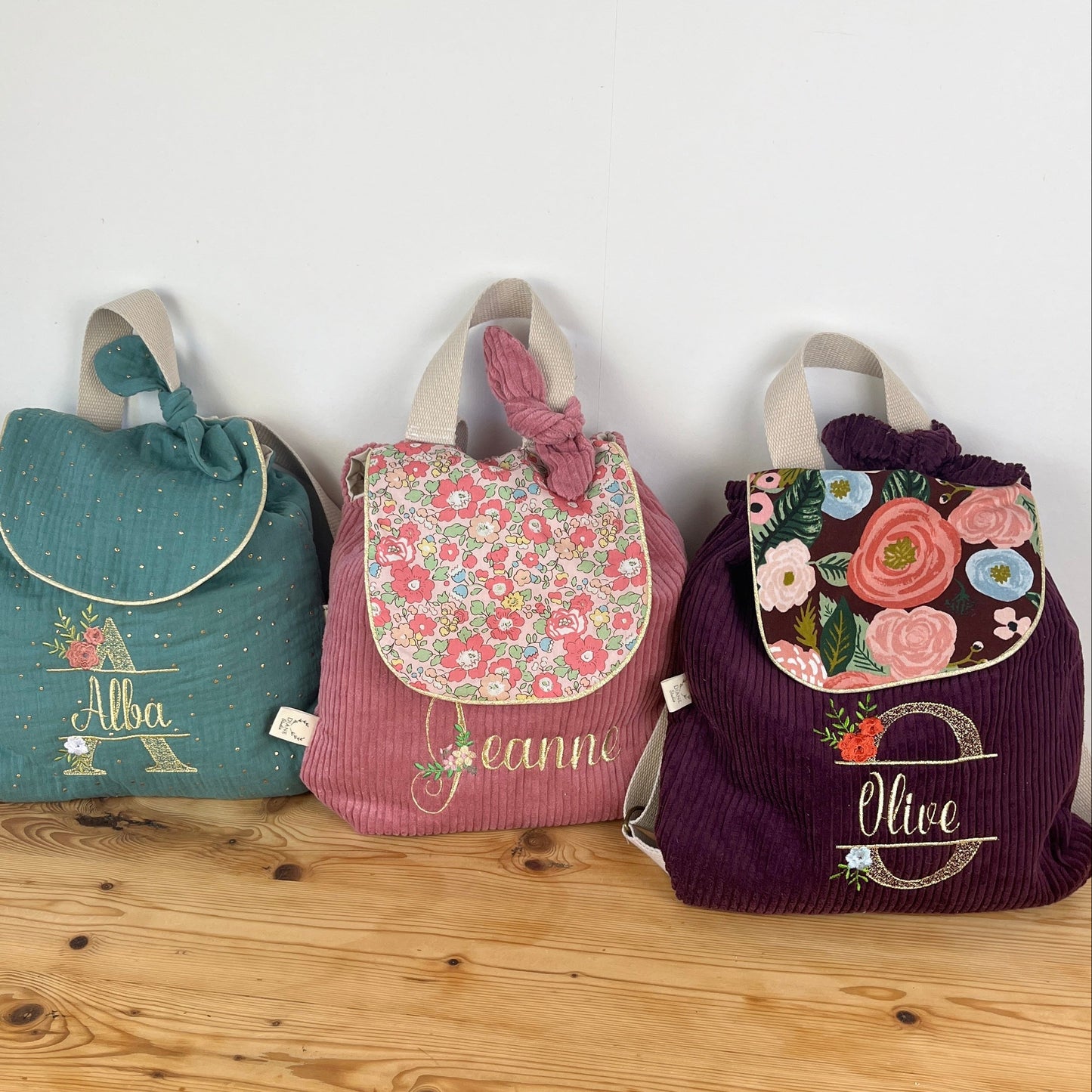 The Eglantine backpack is 100% customizable.