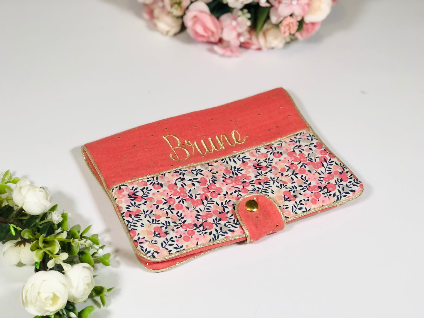 Chloé le protège carnet vertical 100% personnalisable