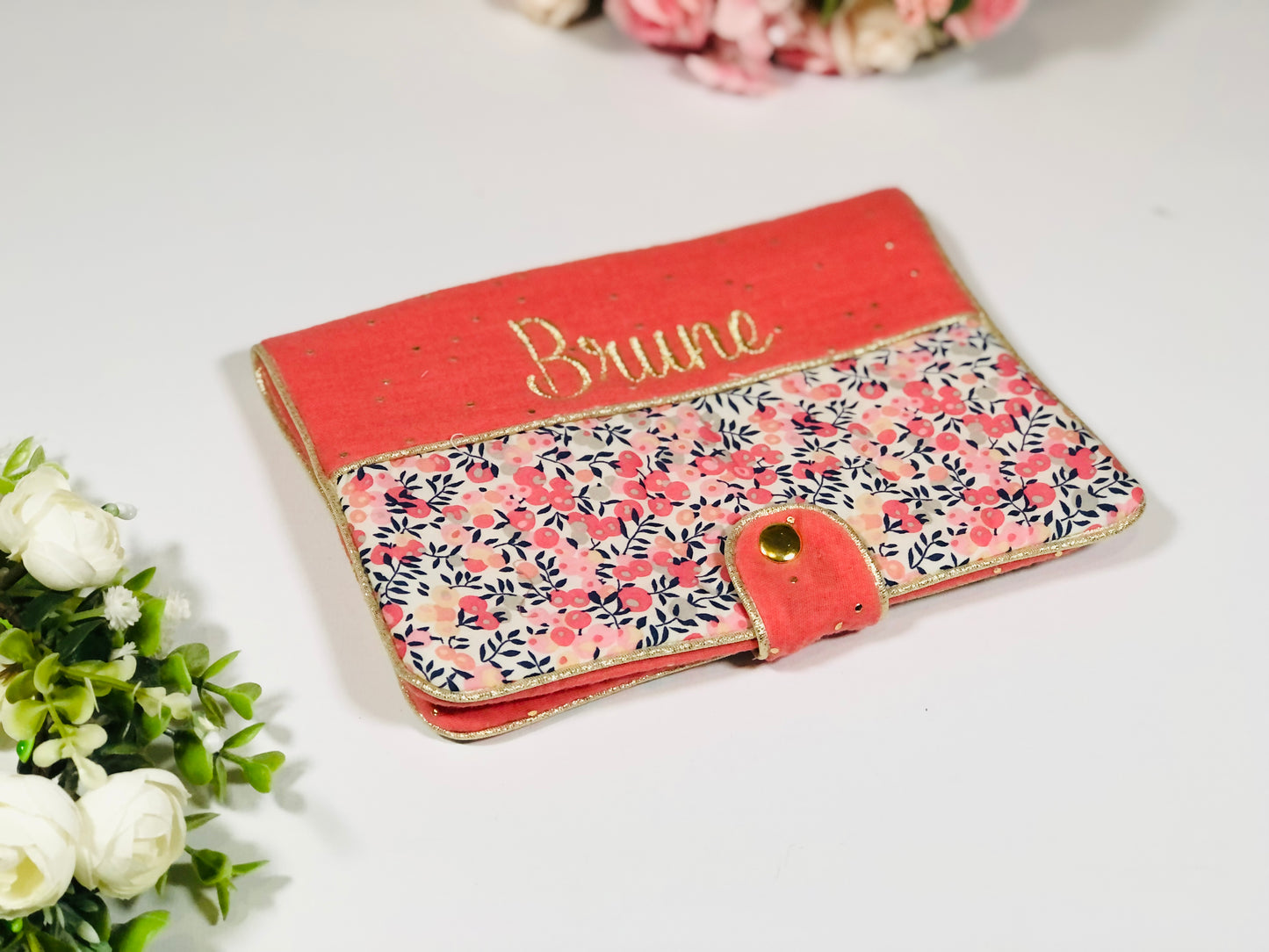 Chloé le protège carnet vertical 100% personnalisable
