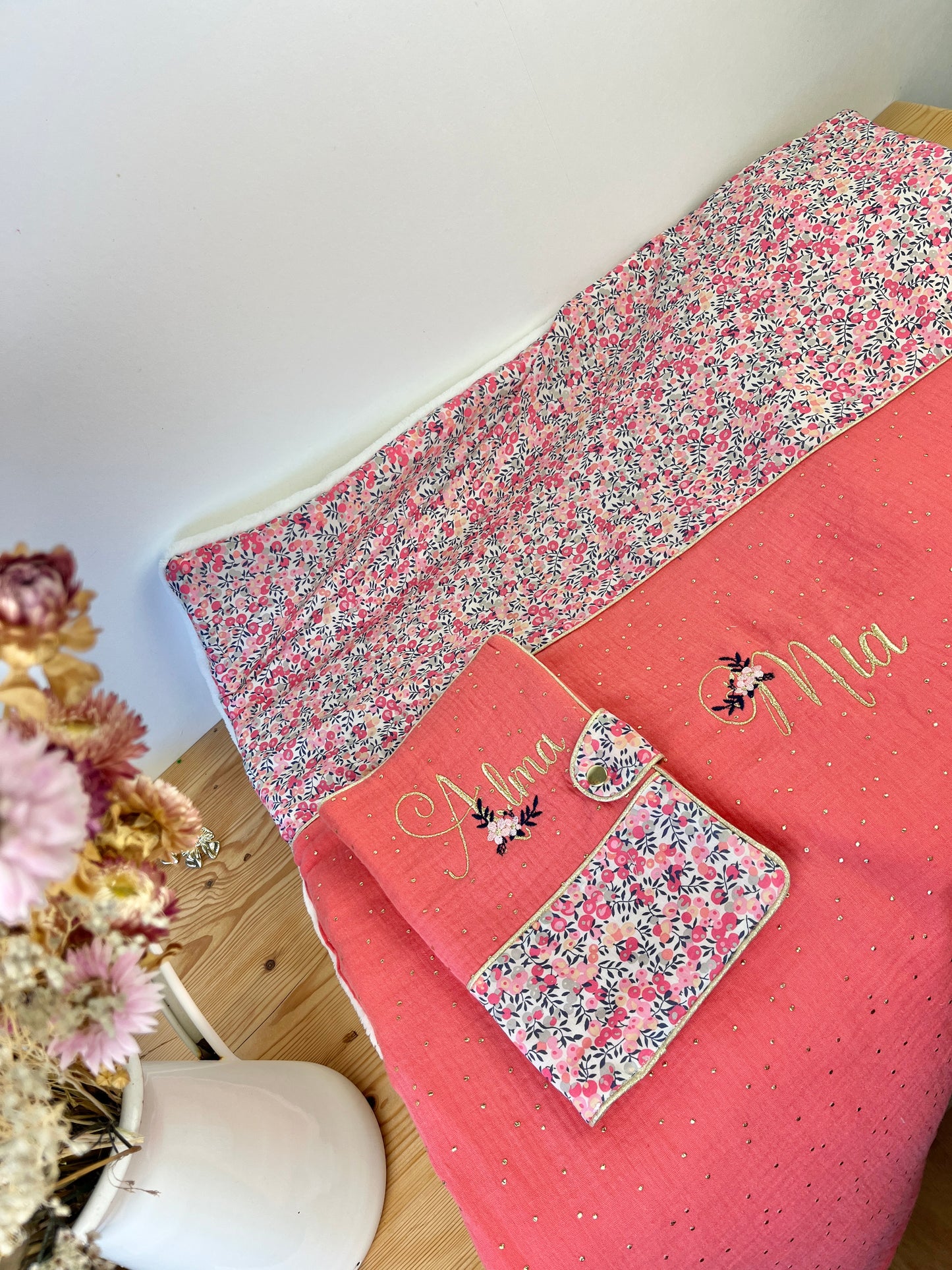 Set: customizable Liberty of London notebook cover and protector 