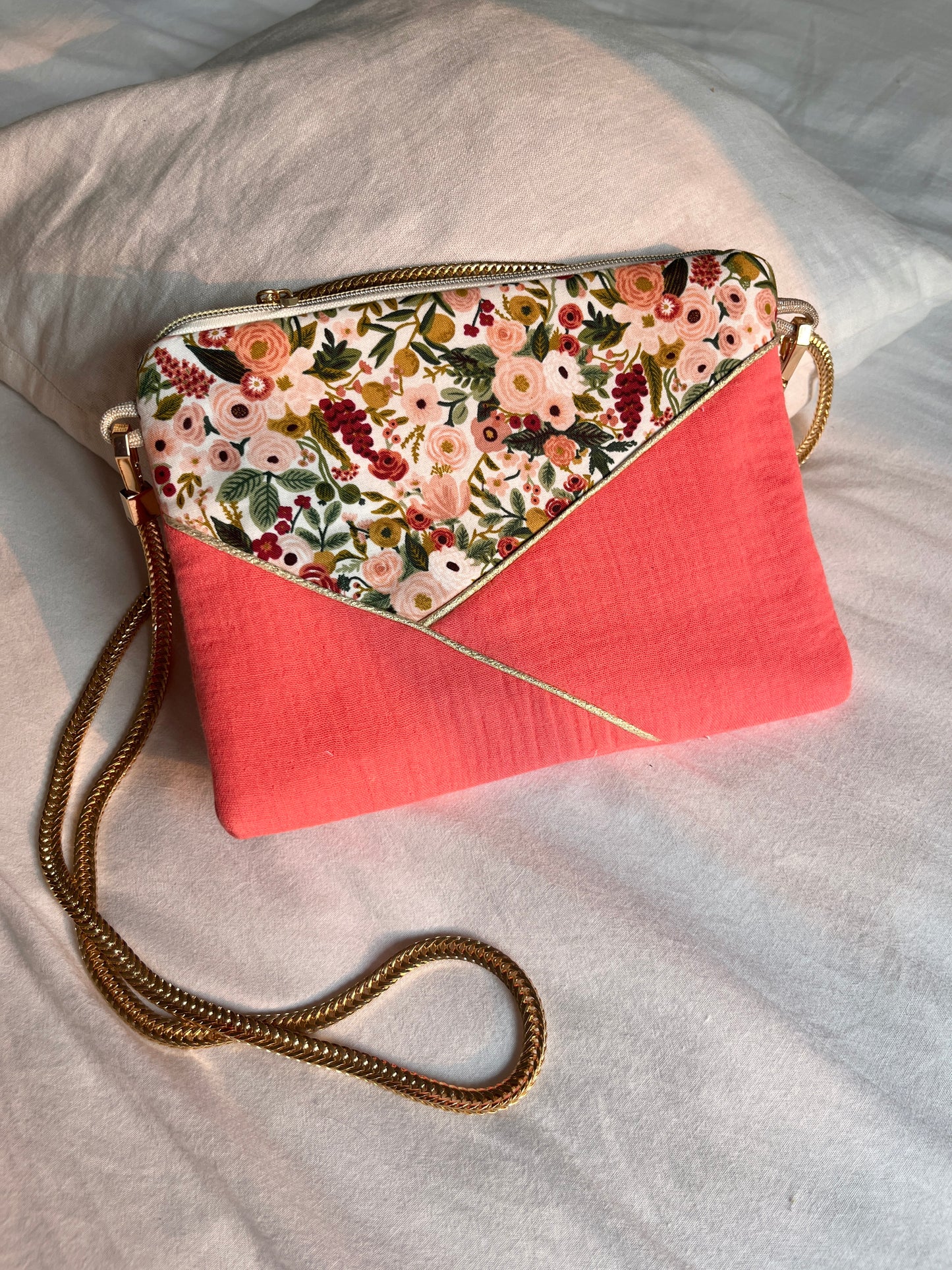 The Camille clutch bag - made to order