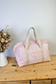 Ruffled bag and pouch set - made to order