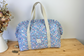 Ruffled bag and pouch set - made to order