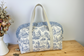Ruffled bag and pouch set - made to order