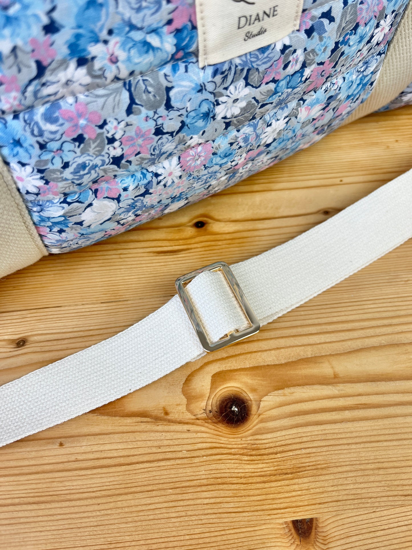 Ruffled bag and pouch set - made to order